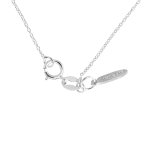 Wyland’s Sterling Silver Mini Humpback Whale Charm Necklace