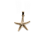 Gold Starfish Pendant