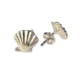 shell post earrings