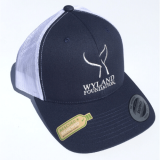 WyFo Recycled Retro Snap-back Hat with White Mesh