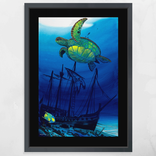 Wyland sea turtle art