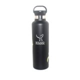 Soaring Sea Turtle Hot + Cold Travel Bottle – Matte Black