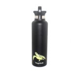 Soaring Sea Turtle Hot + Cold Travel Bottle – Matte Black