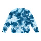 Wyland Tie-dye Crew Sweatshirt with Embroidered Sea Turtle