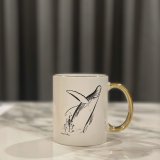 Gold Trim Humpback Whale Mugs – Choose from 4 Designs