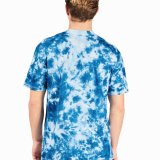 Tie-dye T-shirt with Wyland’s Sea Turtle Screen – Blues