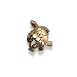 Sea Turtle Reef Ring – 14K Yellow Gold – Choose Size 6, 7 or 8