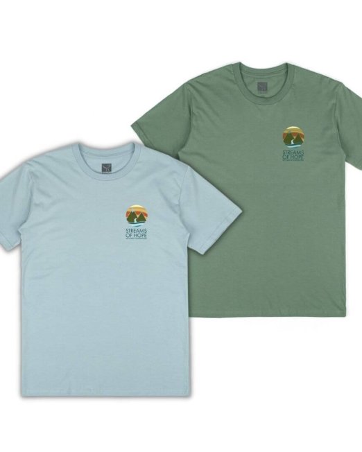 mountain stream t-shirt