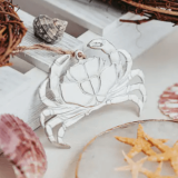 Hand-made Pewter Sea Life Ornaments – Choose One