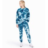 Wyland Tie-dye Crew Sweatshirt with Embroidered Sea Turtle