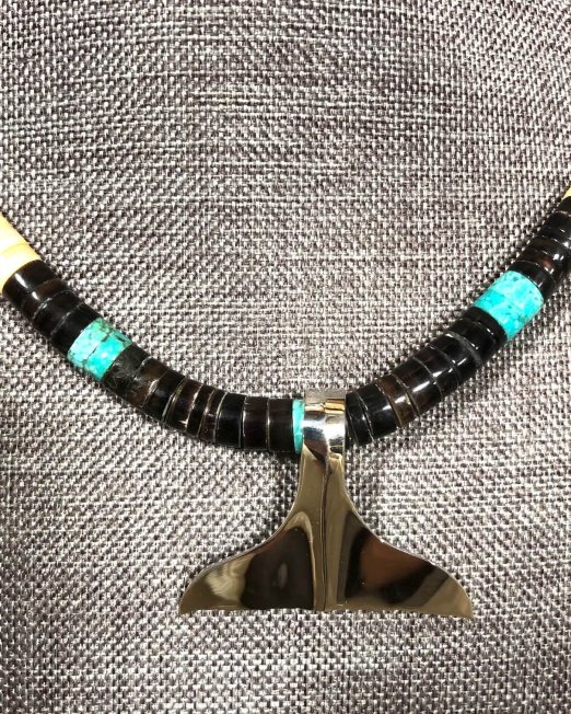 surfer necklace