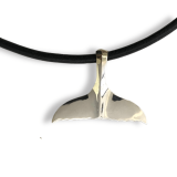 Large Whale Tail Necklace