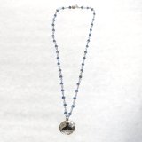 Sterling Silver + Crystal Bead Necklaces – Choose Whale Tail or Sea Turtle