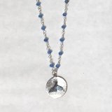 Sterling Silver + Crystal Bead Necklaces – Choose Whale Tail or Sea Turtle