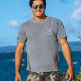 ‘Protect the Ocean’ T-Shirt – Wyland Whale Art – Crater Grey