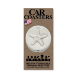 Absorbent Ceramic Car Coasters – Set of 2 Choose a Design