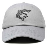 IT’S BACK!! Shark Lover’s Dad Cap – Choose Black or Gray