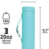 Silicone Strap Travel Tumbler with Mix & Match Wyland Charm Bundle