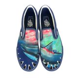 Wyland x Vans ‘Protect the Sharks’ – Art Printed Slip-on Shoe by Wyland