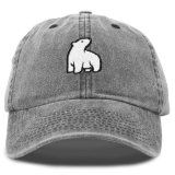 Polar Bear Embroidered Dad Cap – Choose from 6 Great Colors