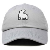 Polar Bear Embroidered Dad Cap – Choose from 6 Great Colors