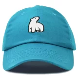 Polar Bear Embroidered Dad Cap – Choose from 6 Great Colors