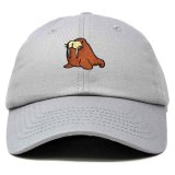 Walrus Embroidered Dad Cap – Choose Black or Grey