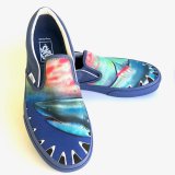 Wyland x Vans ‘Protect the Sharks’ – Art Printed Slip-on Shoe by Wyland