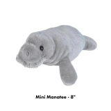 Fun Bundle: 8″ Manatee Plush + ‘Sam the Sea Cow’ Book by Francine Jacobs