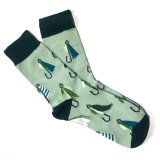 Gift Set – Retro Inspired Fish Mug and Gone-Fishing Socks