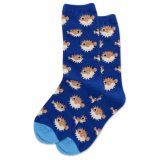 Kid’s Size Puffer Fish Jacquard Socks – Choose from 2 Colors