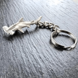 Marine Life Pewter Keychains – Sea Turtle or Whale Tail