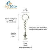 Marine Life Pewter Keychains – Sea Turtle or Whale Tail