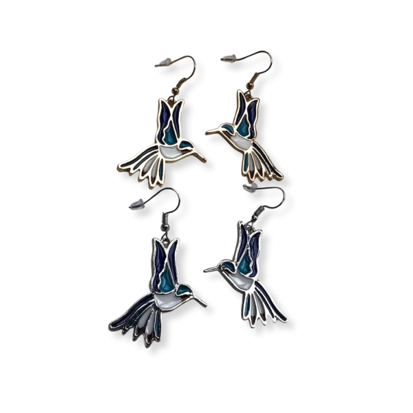 hummingbird earrings