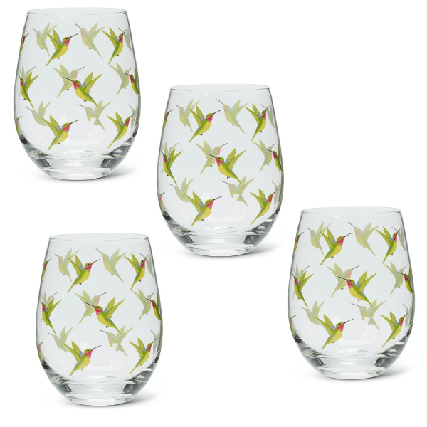 Hummingbird glasses