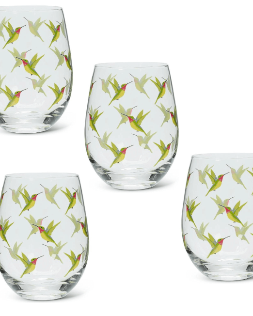 Hummingbird glasses