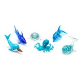 Shore Friends Miniature Glass Figurines – Choose from 6 Ocean Animals