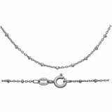 Sterling Silver Coral Branch Charm Necklace with Freshwater Pearl (old sku – selling as a set now)