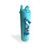 Silicone Strap Travel Tumbler with Mix & Match Wyland Charm Bundle