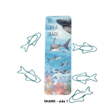 Ocean Lover’s Bookmark + Paperclip Bundle – Sea Turtle, Dolphin or Shark